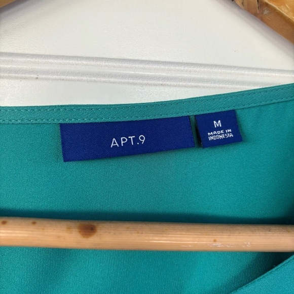 Apt 9 Chiffon long sleeved dressy blouse Size L - Picture 7 of 8
